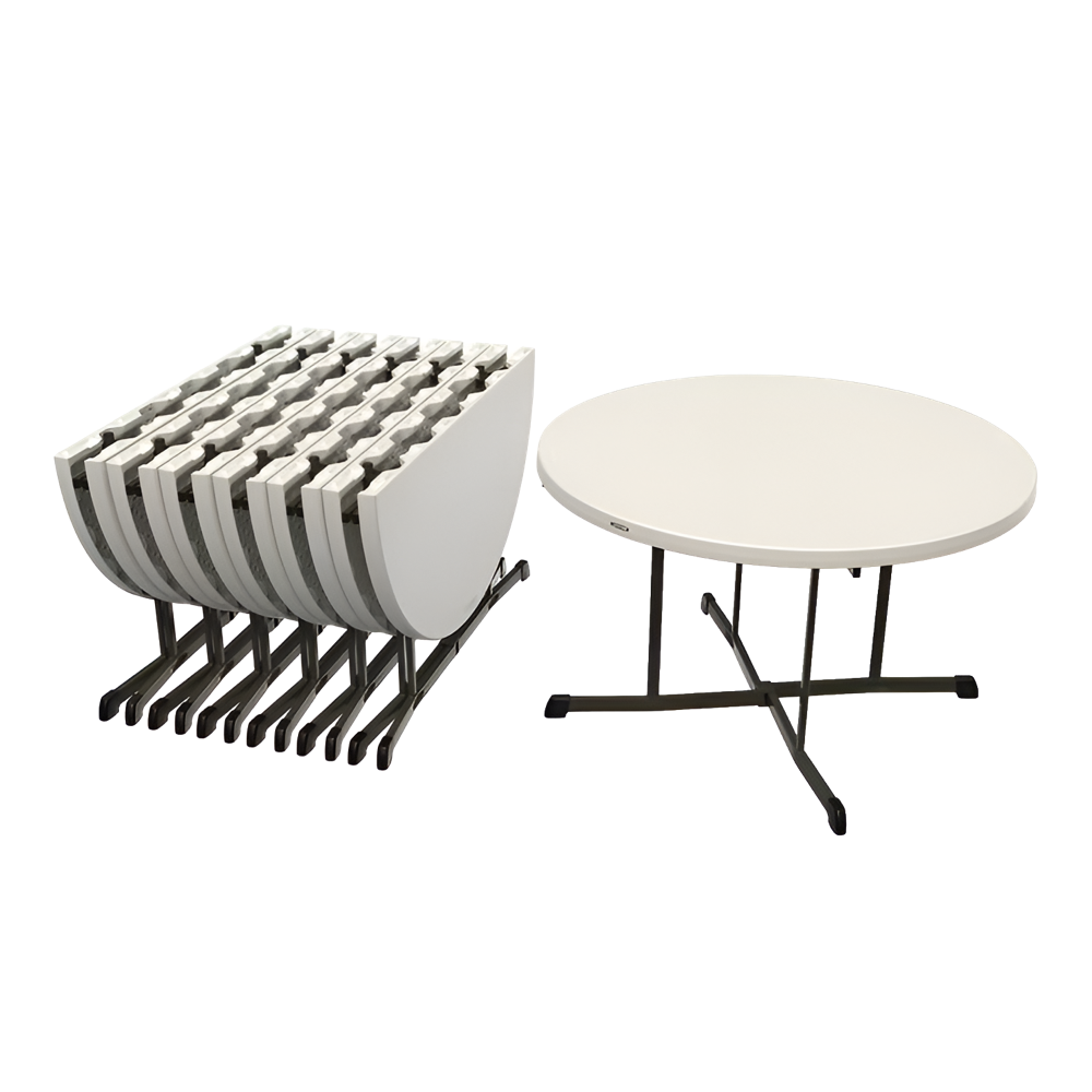 48" Round Fold-In-Half Table